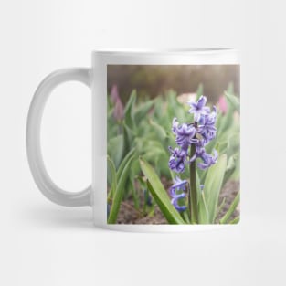 Purple rain in spring Mug